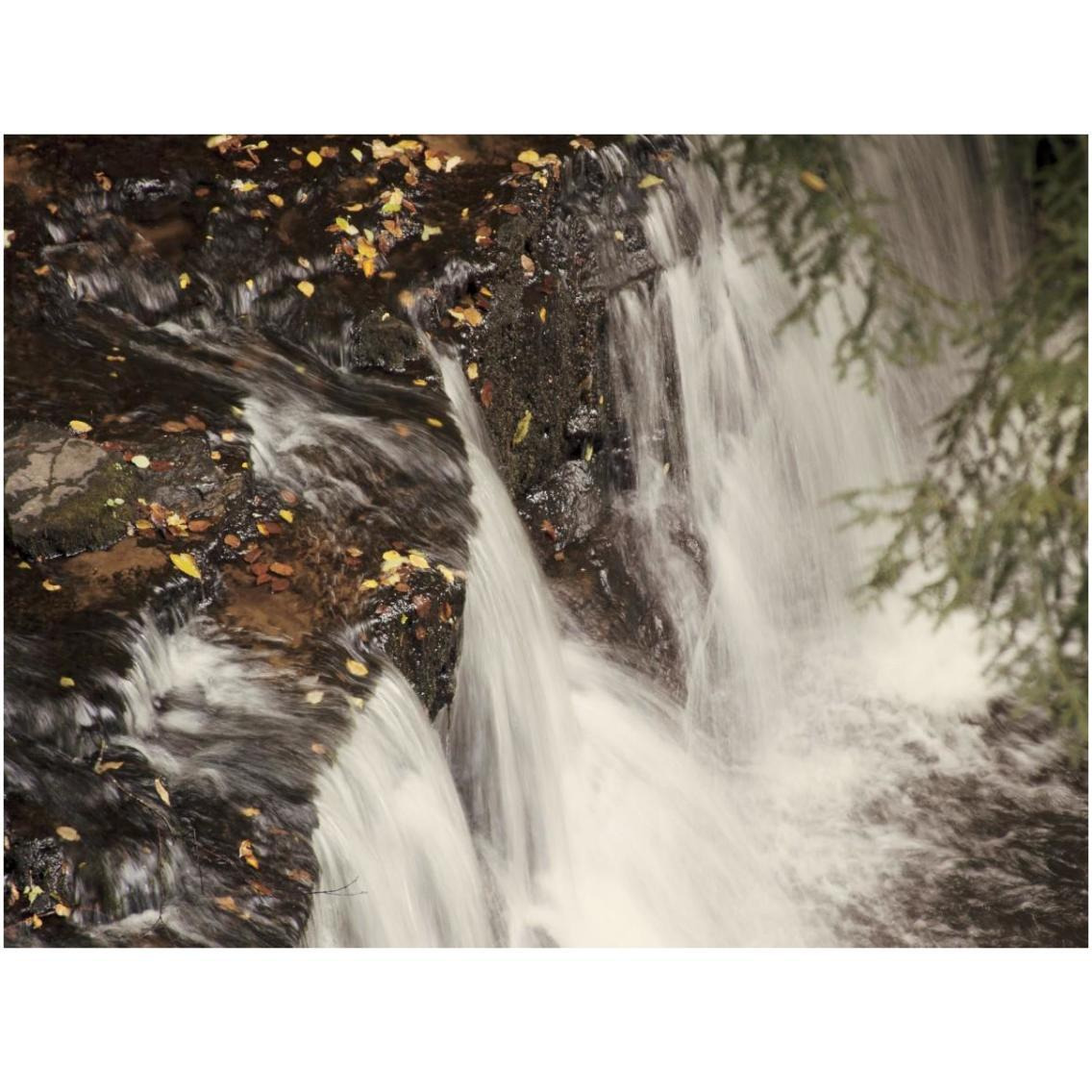 Mosquito Falls I -Paper Art-34&quotx26"
