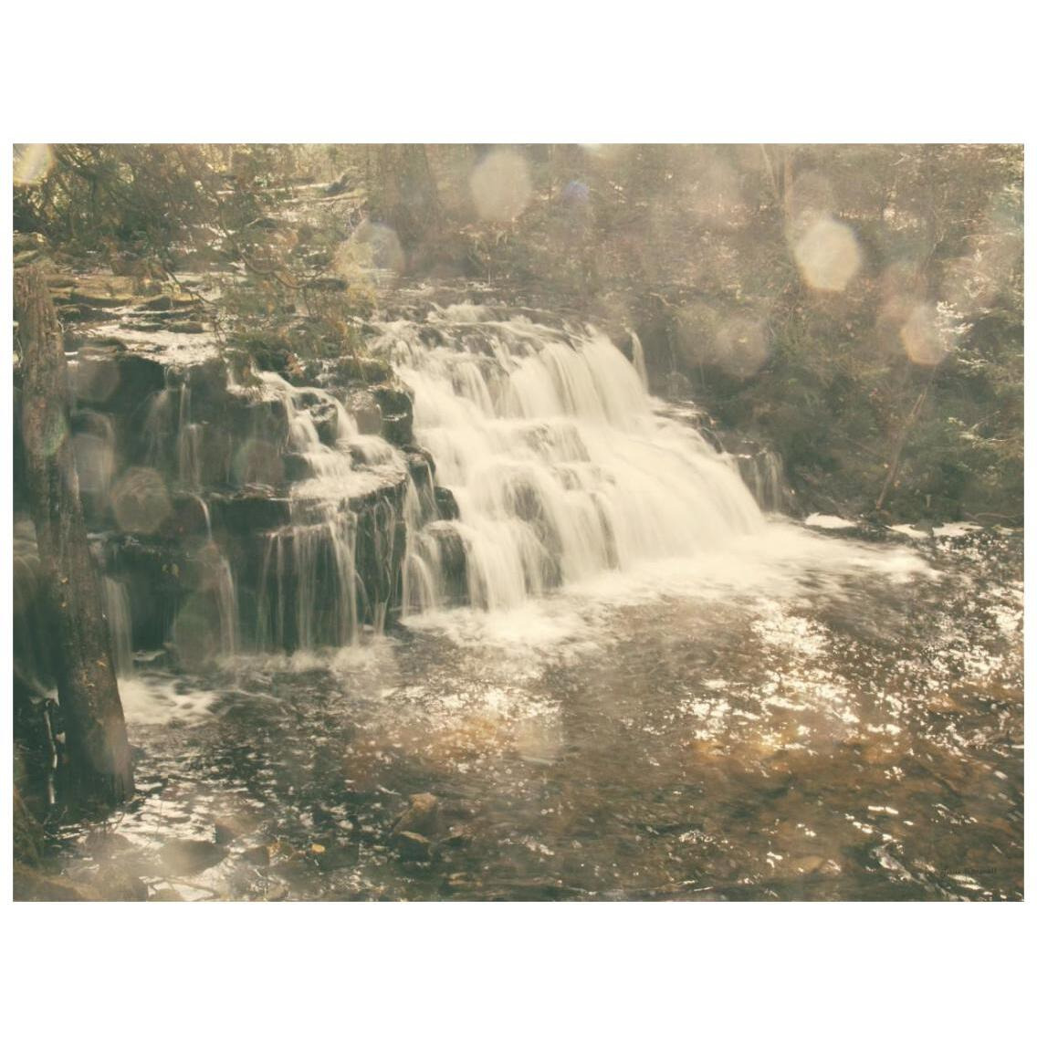 Mosquito Falls II -Paper Art-26&quotx20"