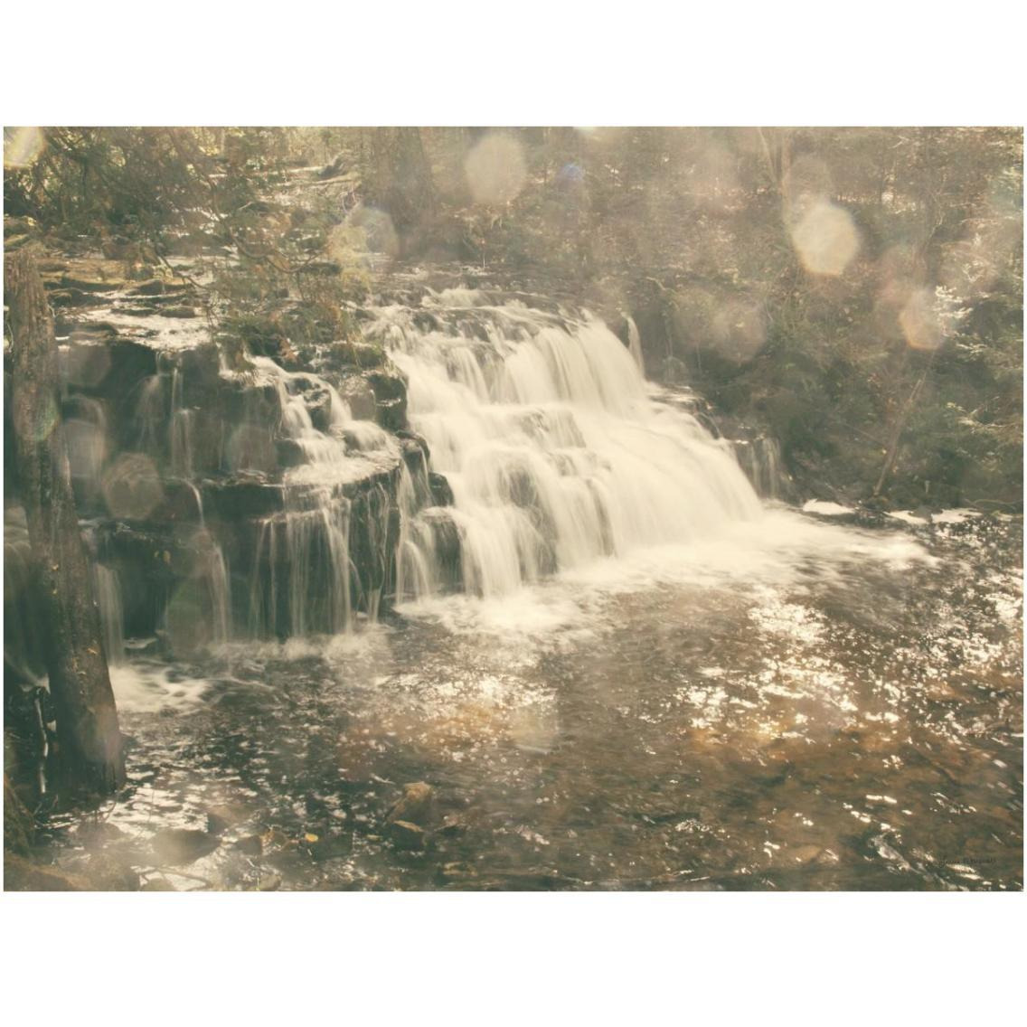 Mosquito Falls II -Paper Art-34&quotx26"