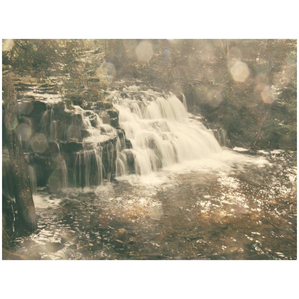 Mosquito Falls II -Paper Art-50&quotx38"