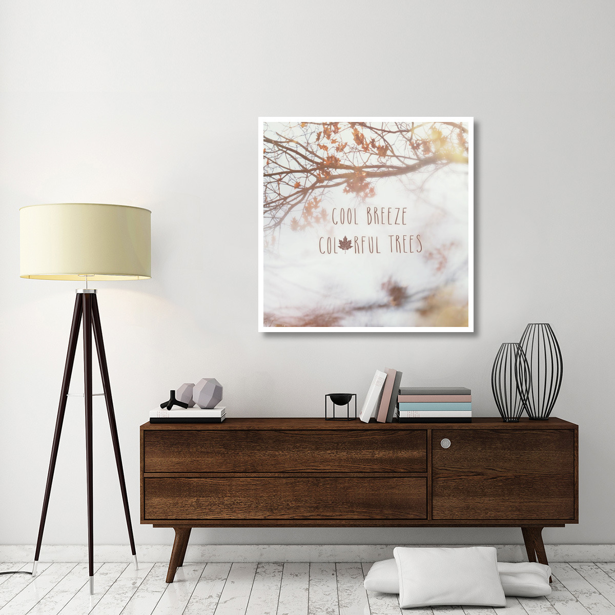 Autumn Calling II -Paper Art-42&quotx42"