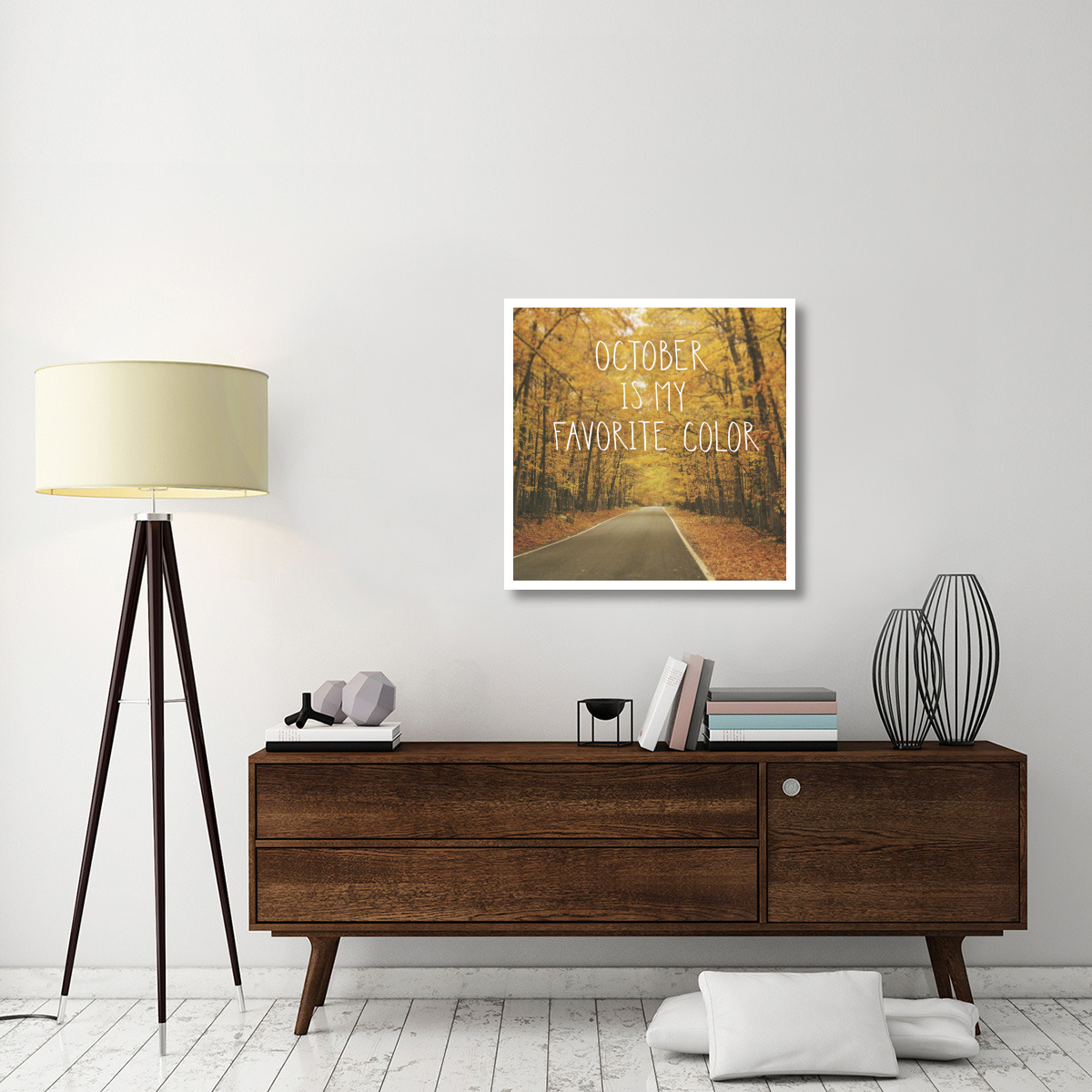 October Color II -Paper Art-32&quotx32"