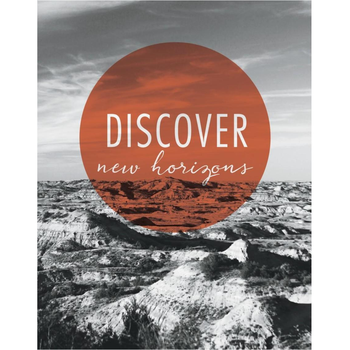 Discover New Horizons -Paper Art-30&quotx37"