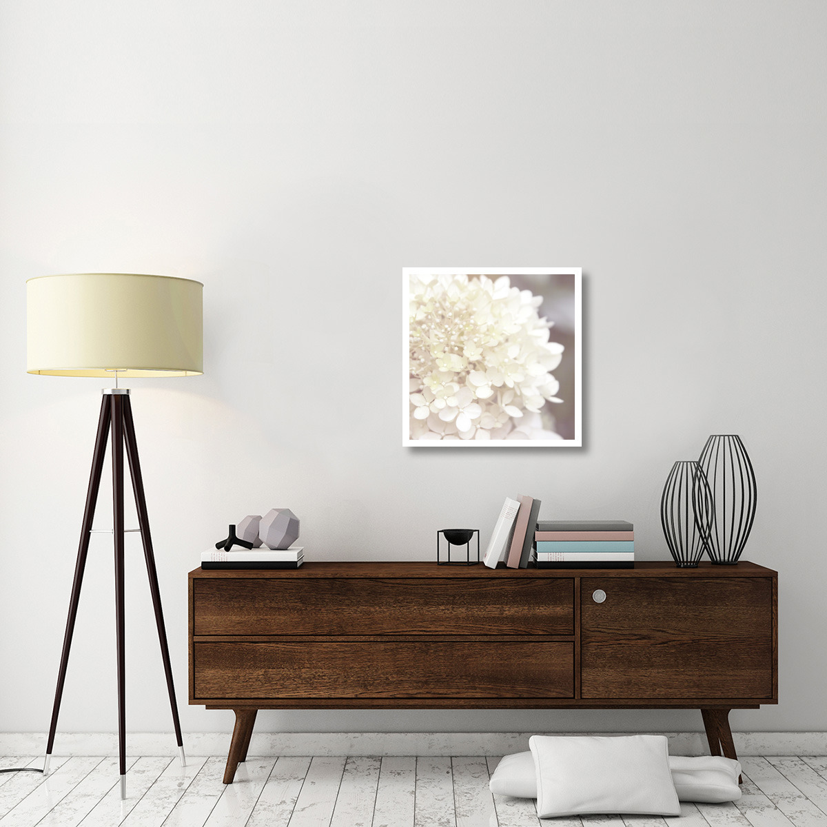 Hydrangea Dream I -Paper Art-26&quotx26"