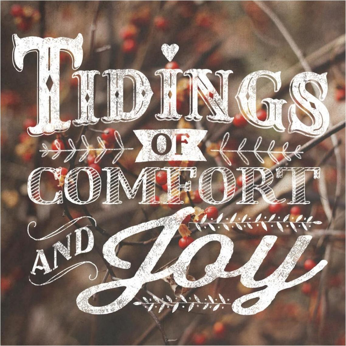 Comfort and Joy -Paper Art-38&quotx38"