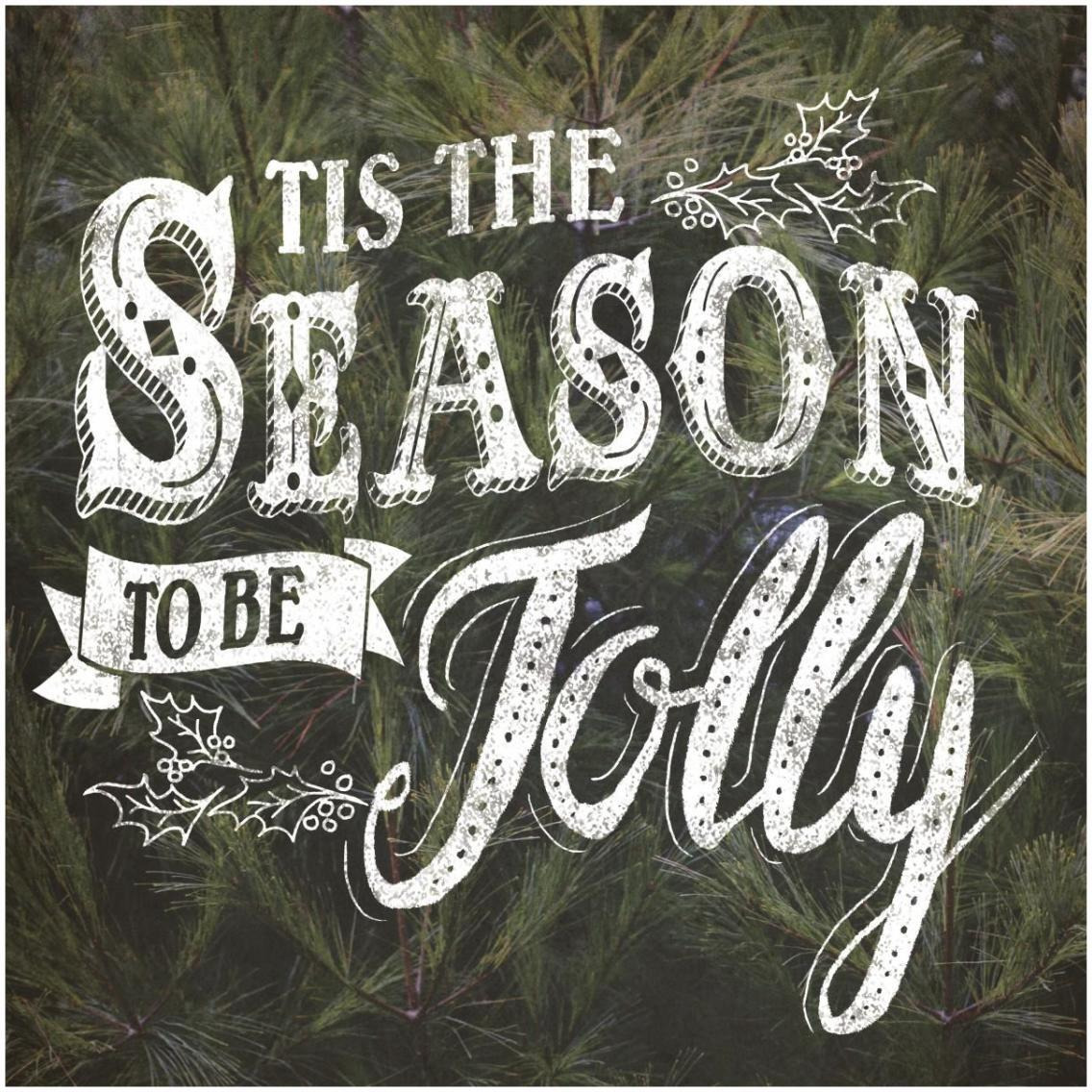 Tis the Season -Paper Art-32&quotx32"