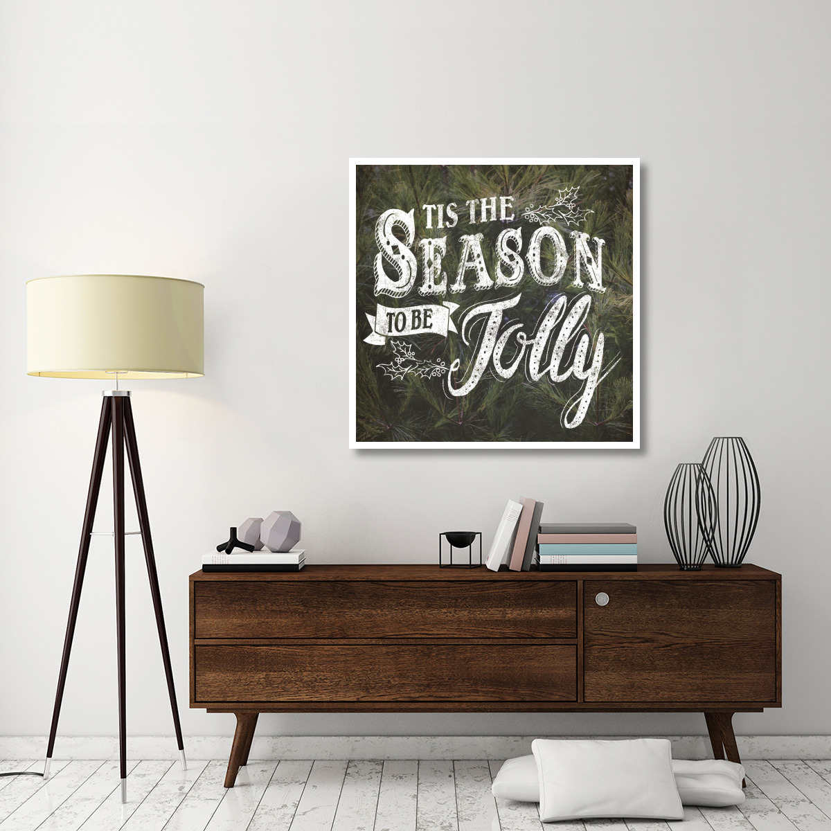 Tis the Season -Paper Art-42&quotx42"