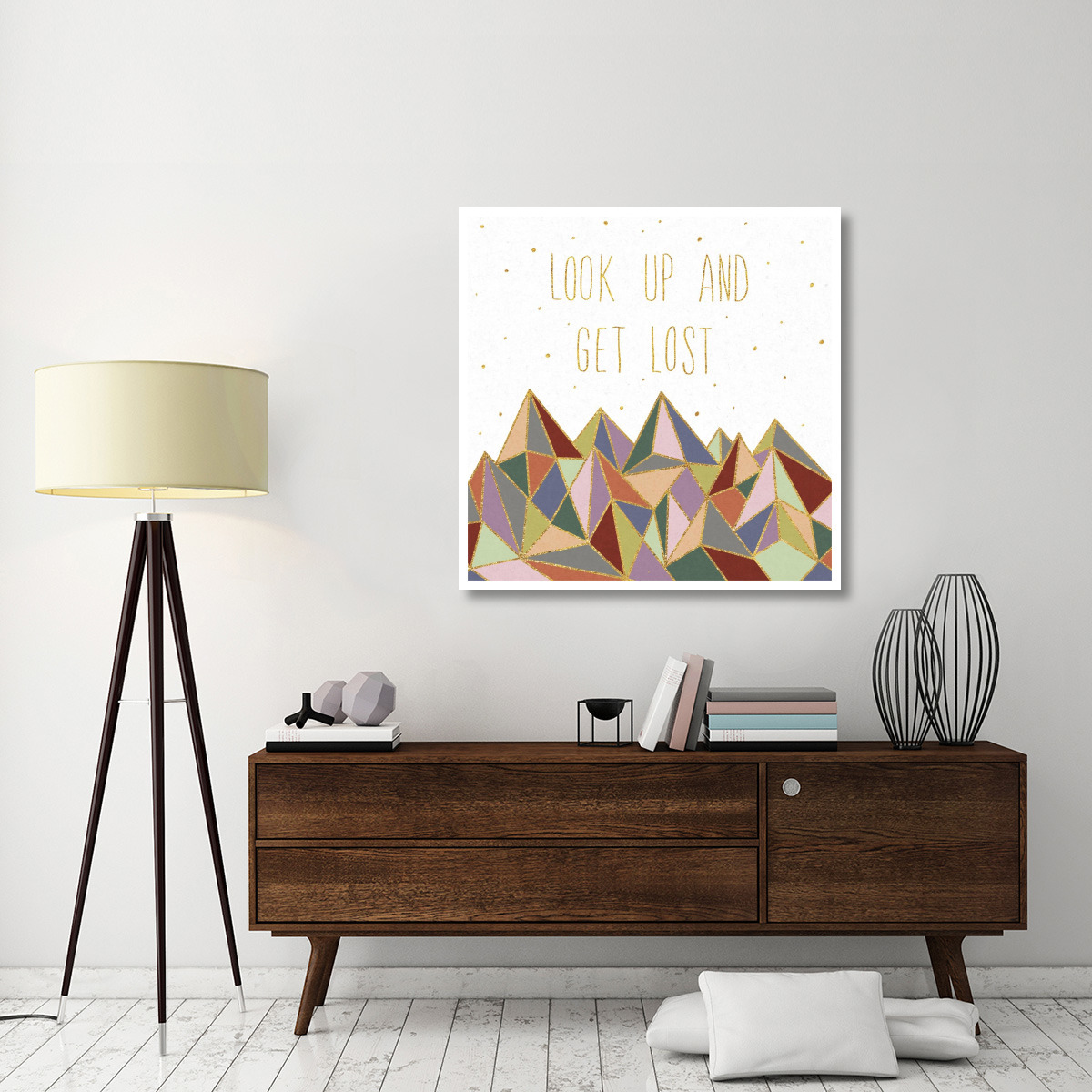 Written in the Stars II on White -Paper Art-42&quotx42"