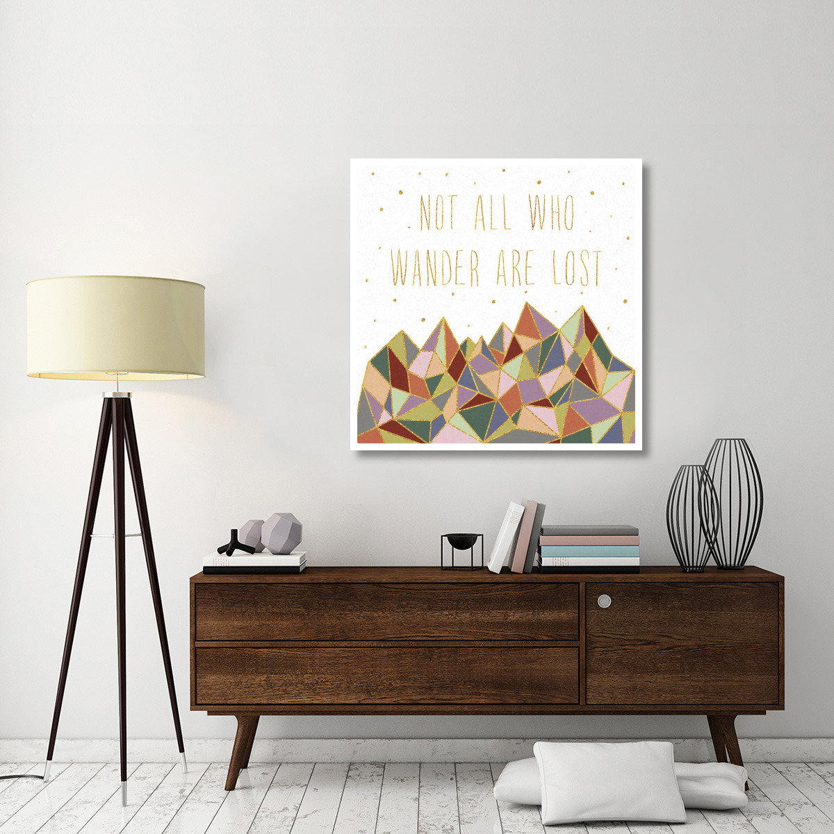 Written in the Stars IV on White -Paper Art-42&quotx42"