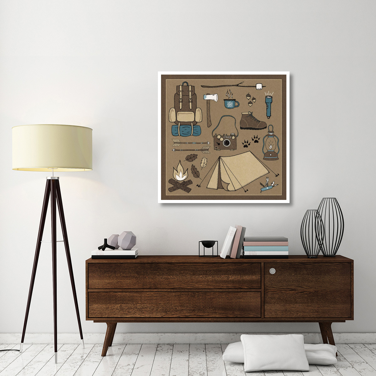 The Great Outdoors V -Paper Art-42&quotx42"
