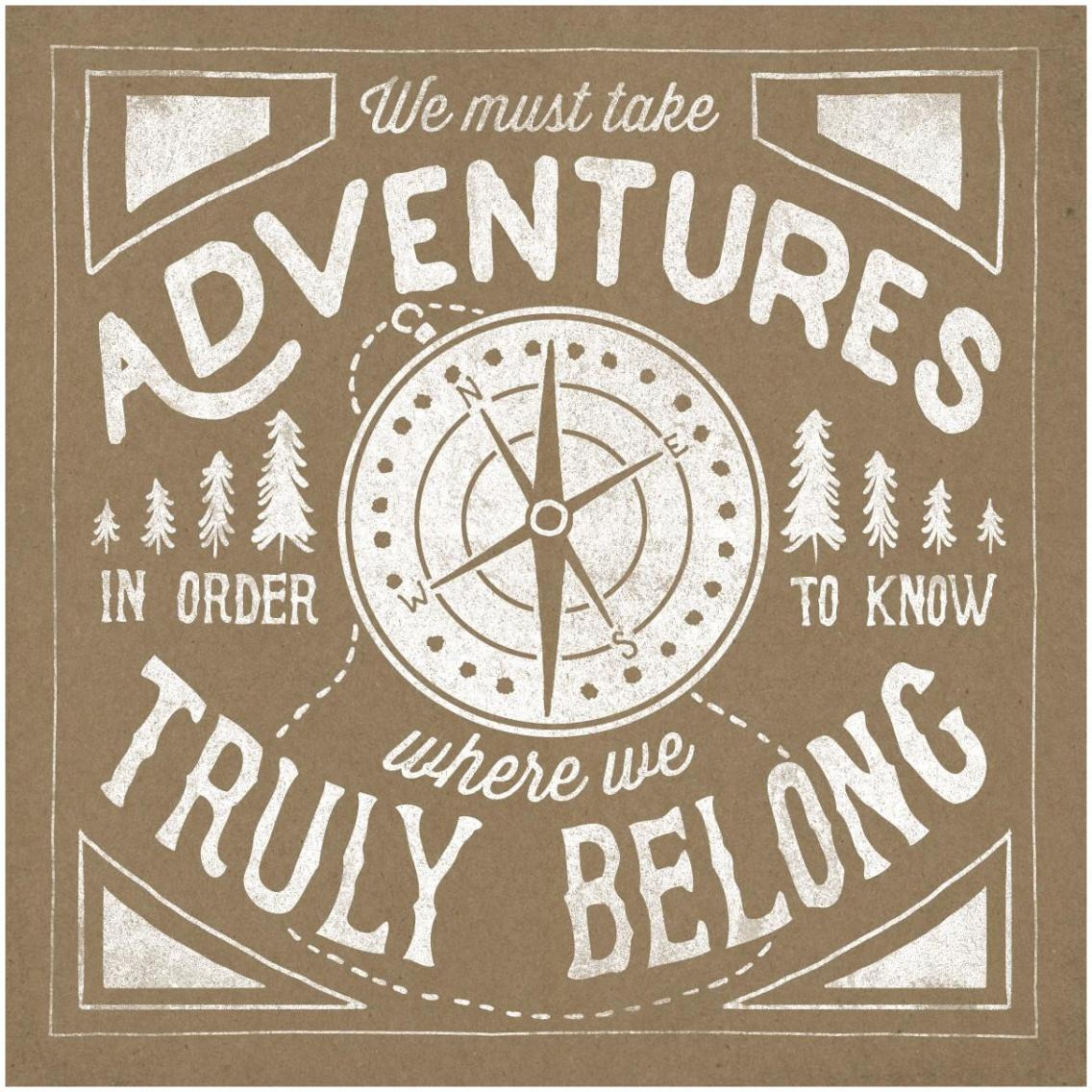 The Great Outdoors X -Paper Art-32&quotx32"