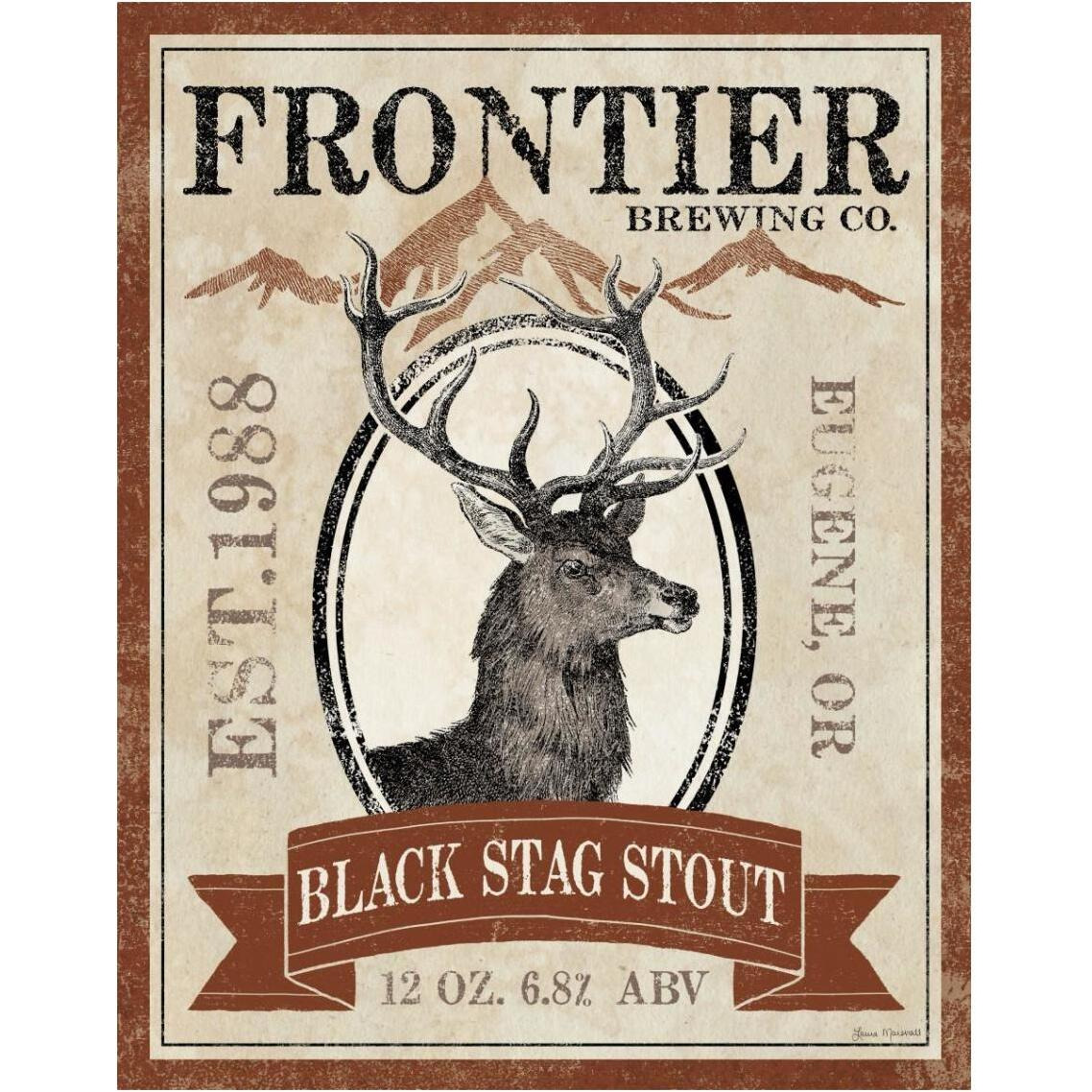 Frontier Brewing I -Paper Art-30&quotx37"