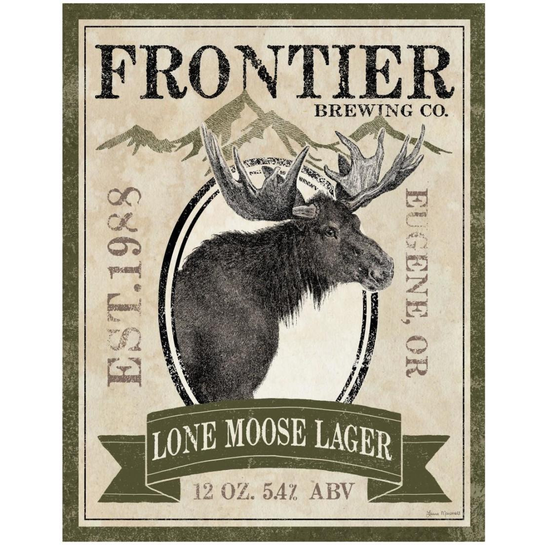 Frontier Brewing II -Paper Art-18&quotx22"
