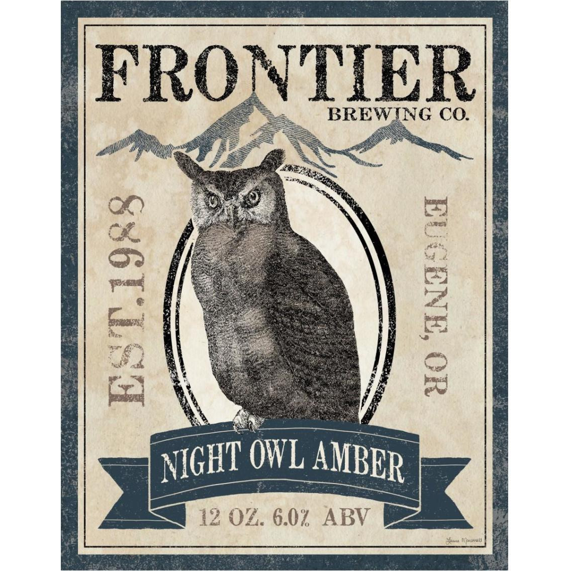 Frontier Brewing III -Paper Art-30&quotx37"