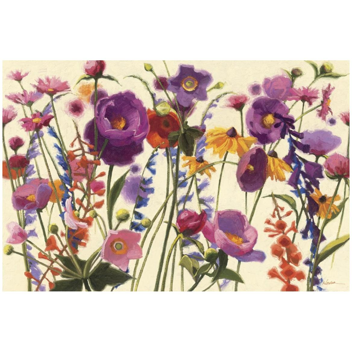 Couleur Printemps I Crop -Paper Art-50&quotx34"