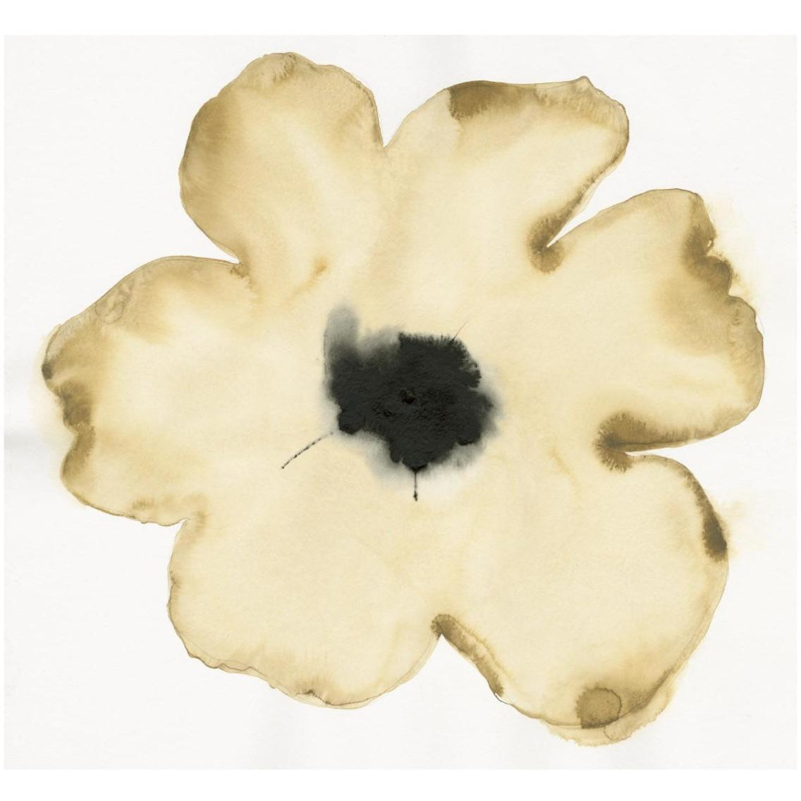 Suede Fleur II -Paper Art-32&quotx29.9"