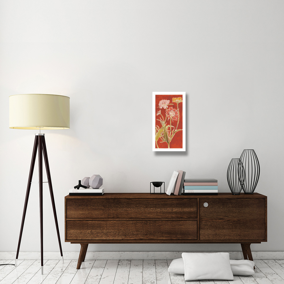 Cloisonne Beauty II Crop -Paper Art-14&quotx26"