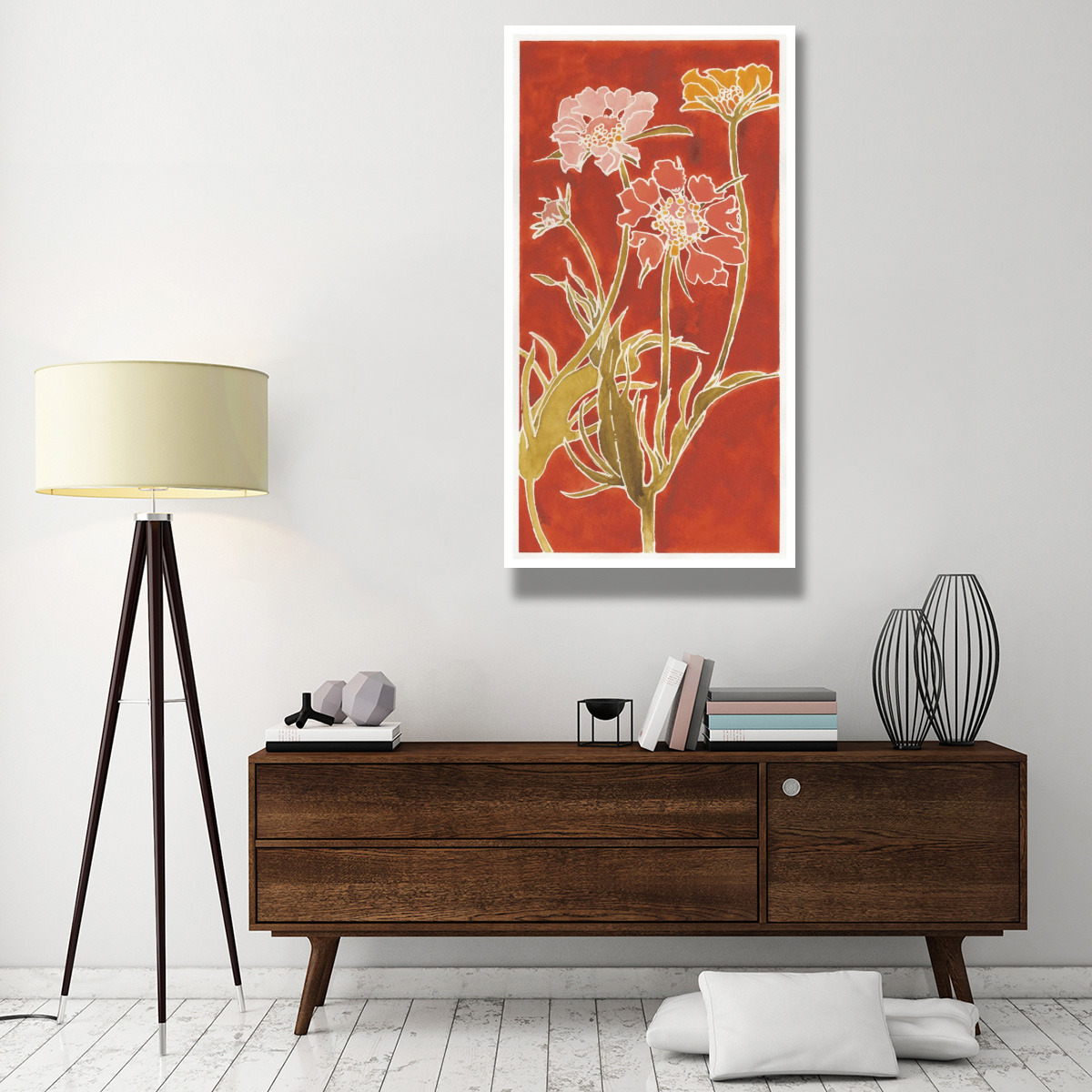 Cloisonne Beauty II Crop -Paper Art-32&quotx62"