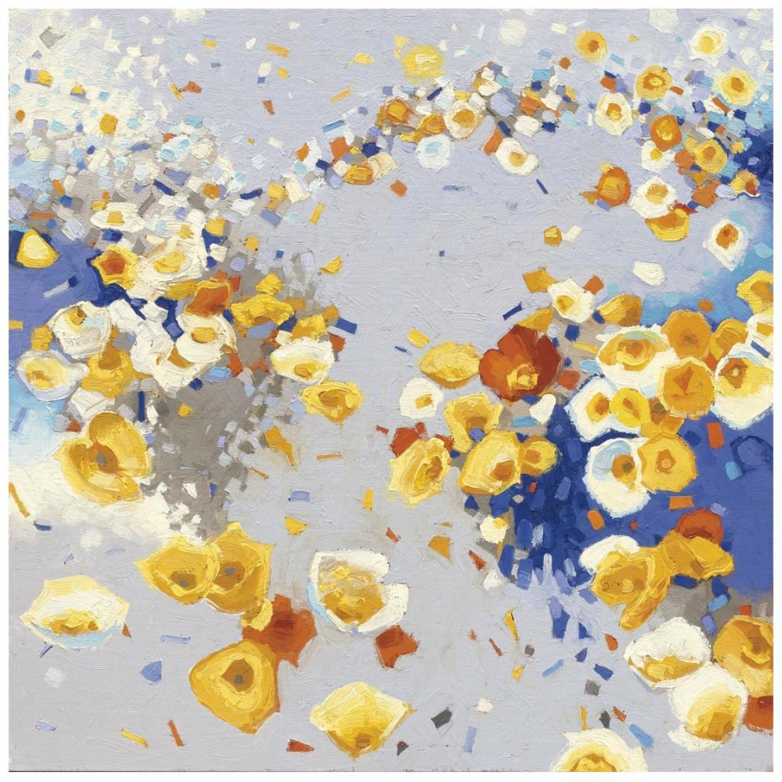 Millefiori Crop -Paper Art-20&quotx20"