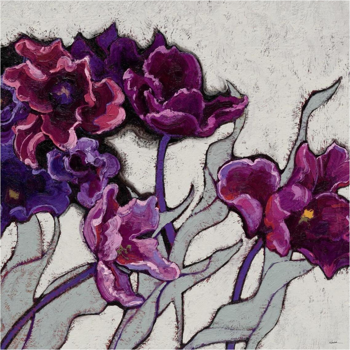 Ruffled Tulips -Paper Art-38&quotx38"
