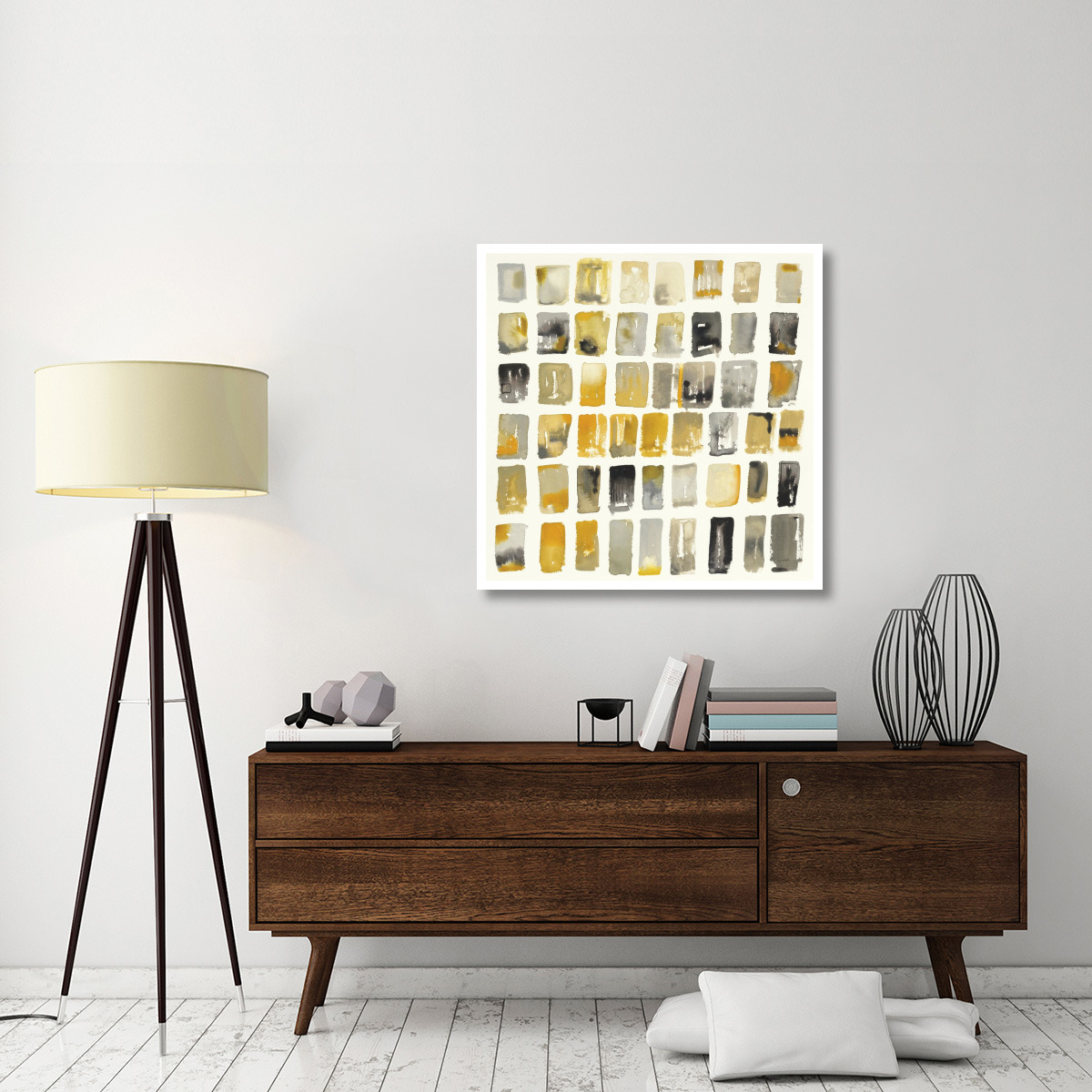 City Windows I -Paper Art-38&quotx38"