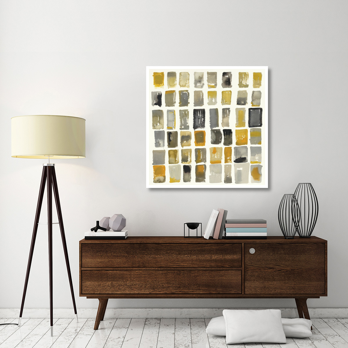 City Windows II -Paper Art-42&quotx42"