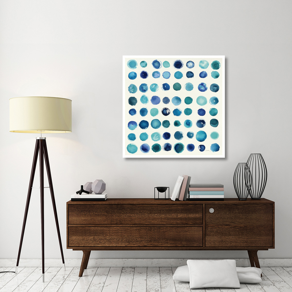 Spot of Rain -Paper Art-42&quotx42"