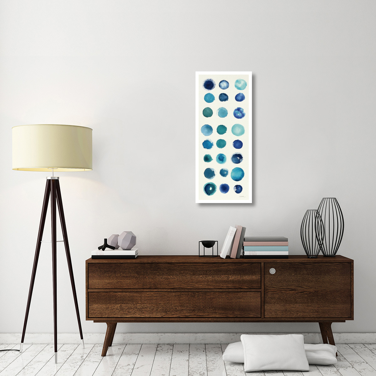 Spot of Rain III -Paper Art-18&quotx42"