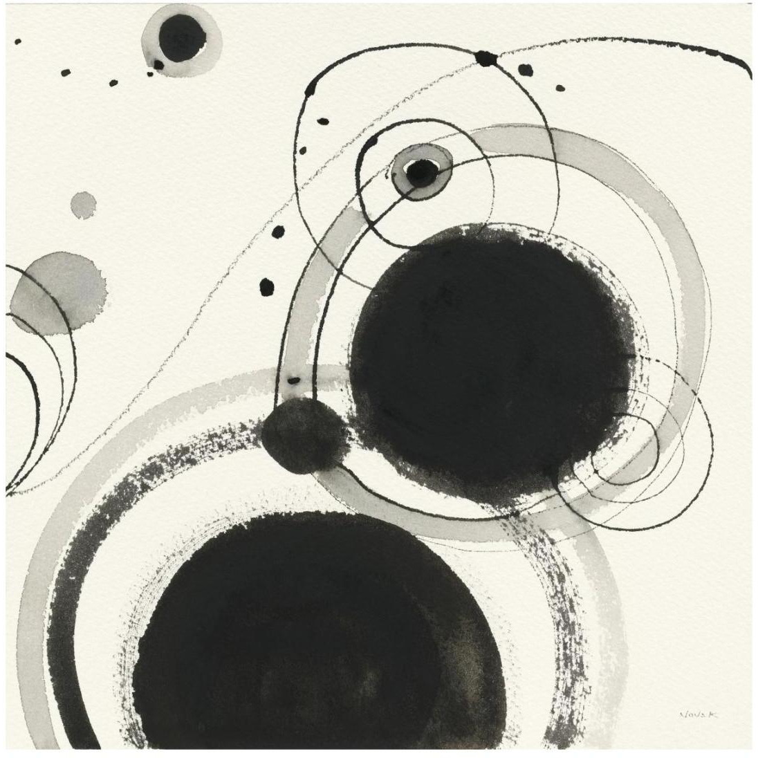 Planetary III -Paper Art-20&quotx20"