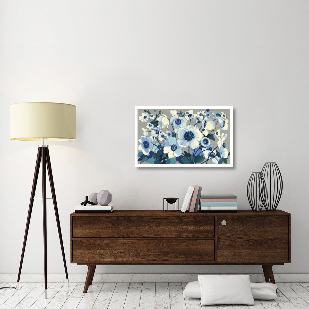 Anemones Japonaises I -Paper Art-38&quotx23.6"