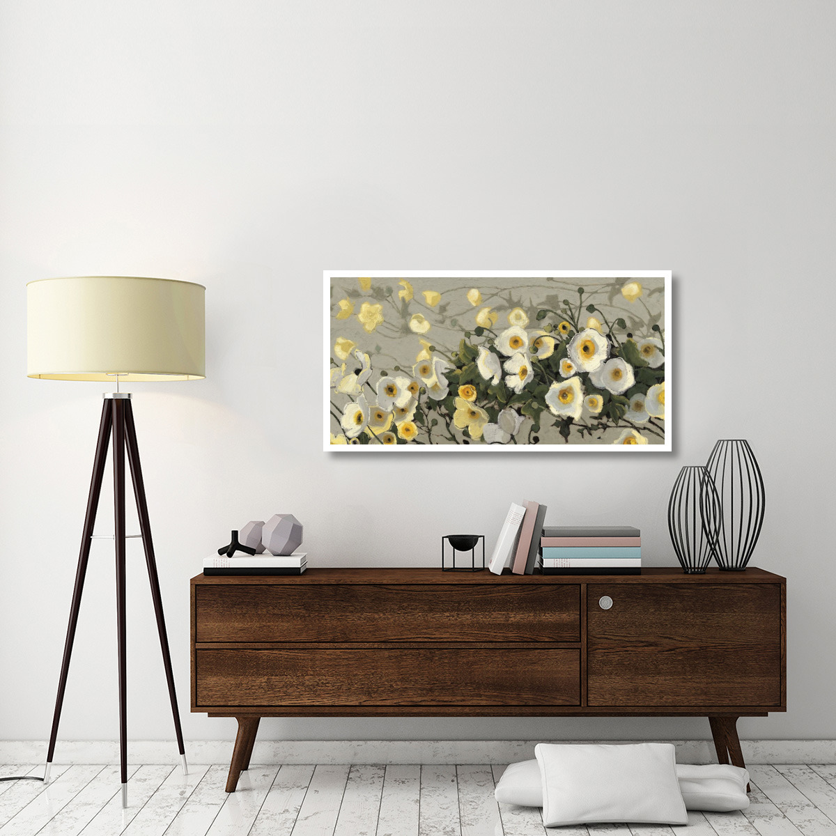 Breezes Gray Crop -Paper Art-50&quotx26"