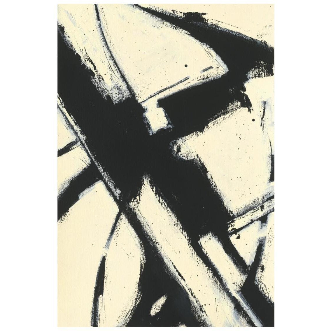 Expression Abstract I -Paper Art-18&quotx26"