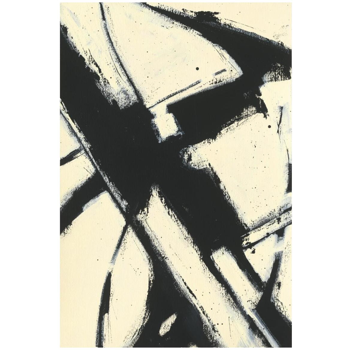 Expression Abstract I -Paper Art-34&quotx50"