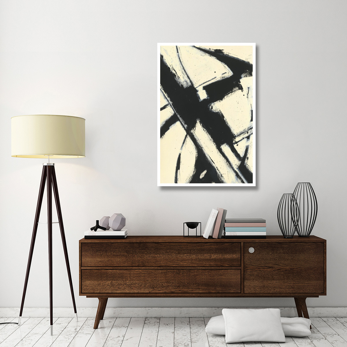 Expression Abstract I -Paper Art-34&quotx50"