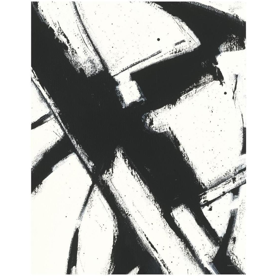 Expression Abstract I White Crop -Paper Art-22&quotx26"