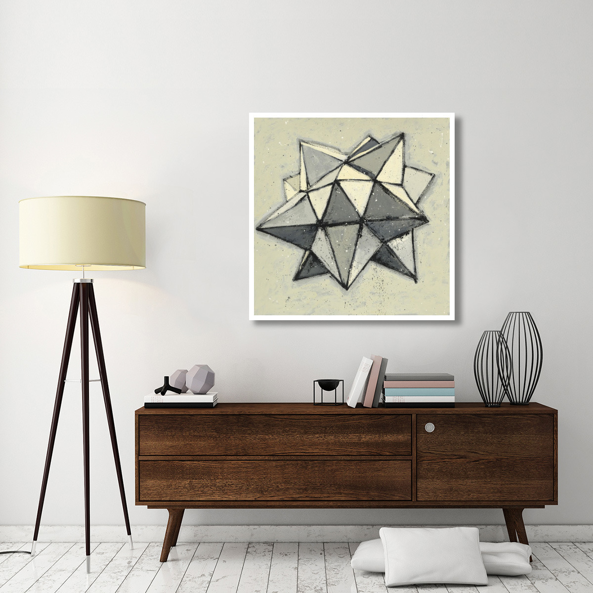 Wabi Sabi I -Paper Art-42&quotx42"