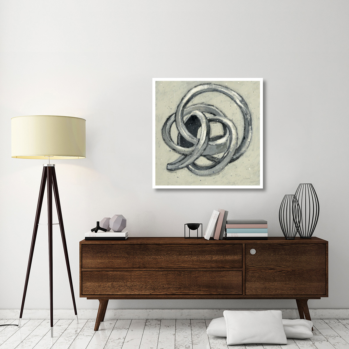 Wabi Sabi II -Paper Art-38&quotx38"