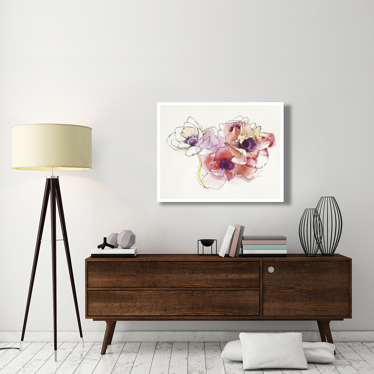 Mistral Trio I -Paper Art-42&quotx32"