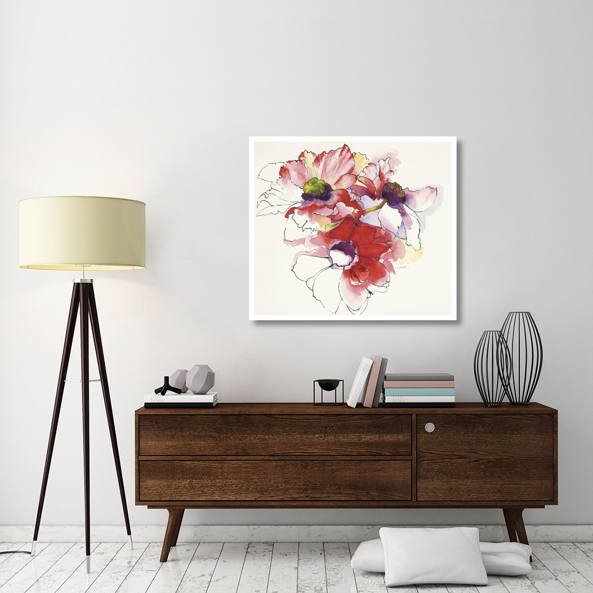 Mistral Trio II -Paper Art-42&quotx37.2"