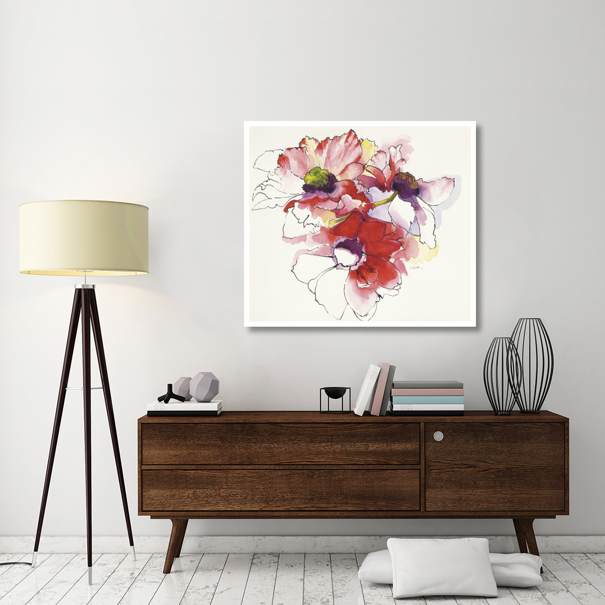 Mistral Trio II -Paper Art-46&quotx40.72"