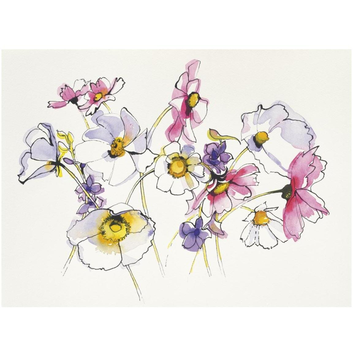 Cosmos Cosmos Crop -Paper Art-42&quotx32"