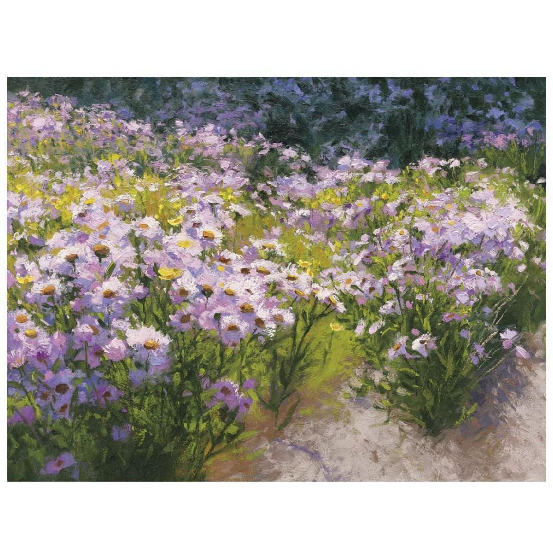 Buckhorn Aster Show Crop -Paper Art-26&quotx20"