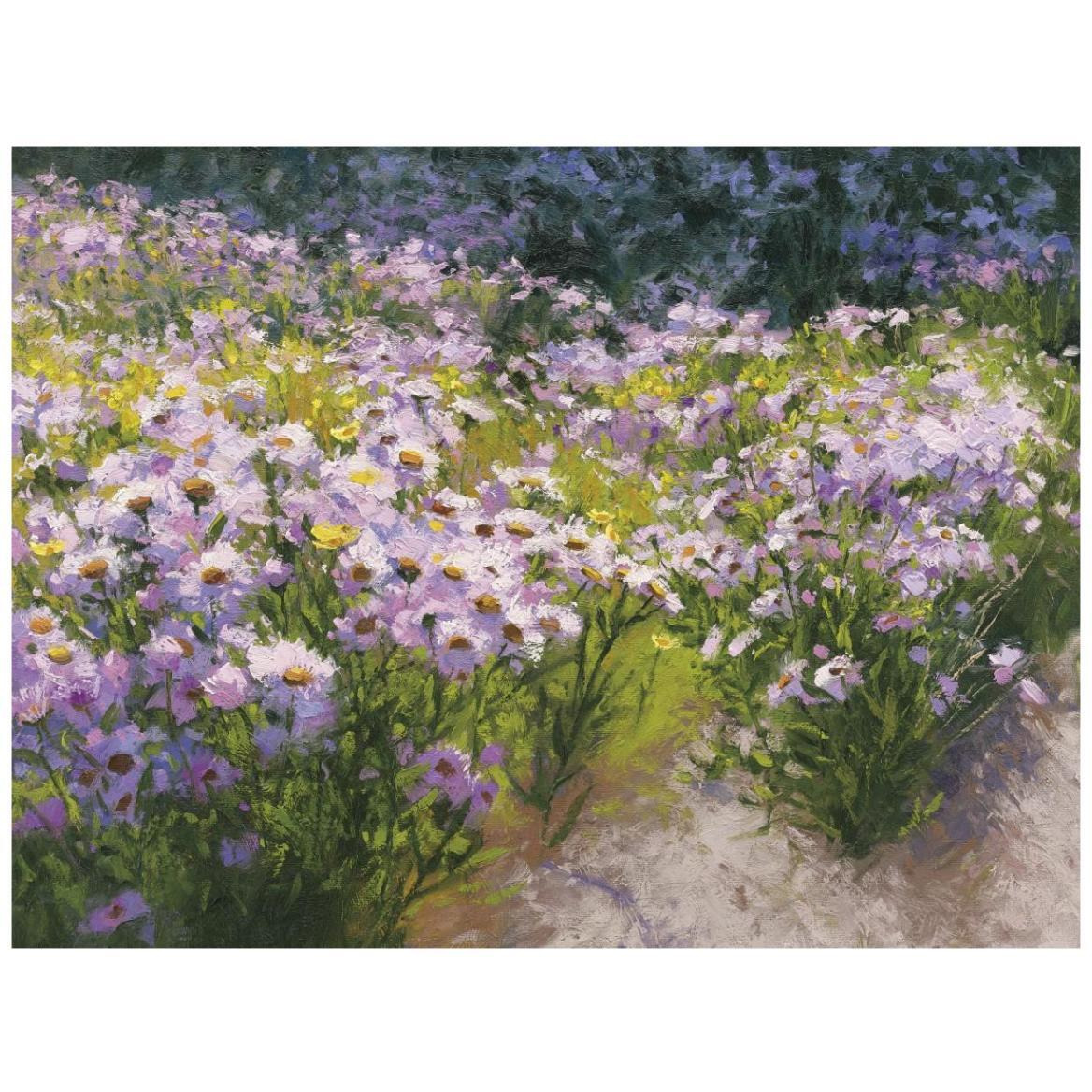 Buckhorn Aster Show Crop -Paper Art-42&quotx32"