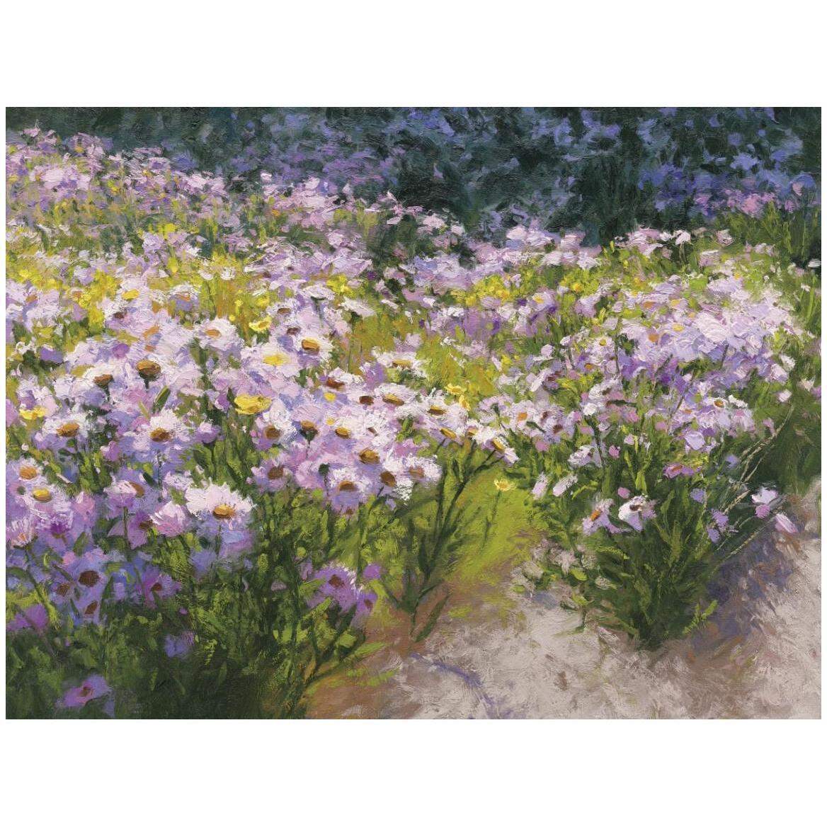 Buckhorn Aster Show Crop -Paper Art-50&quotx38"