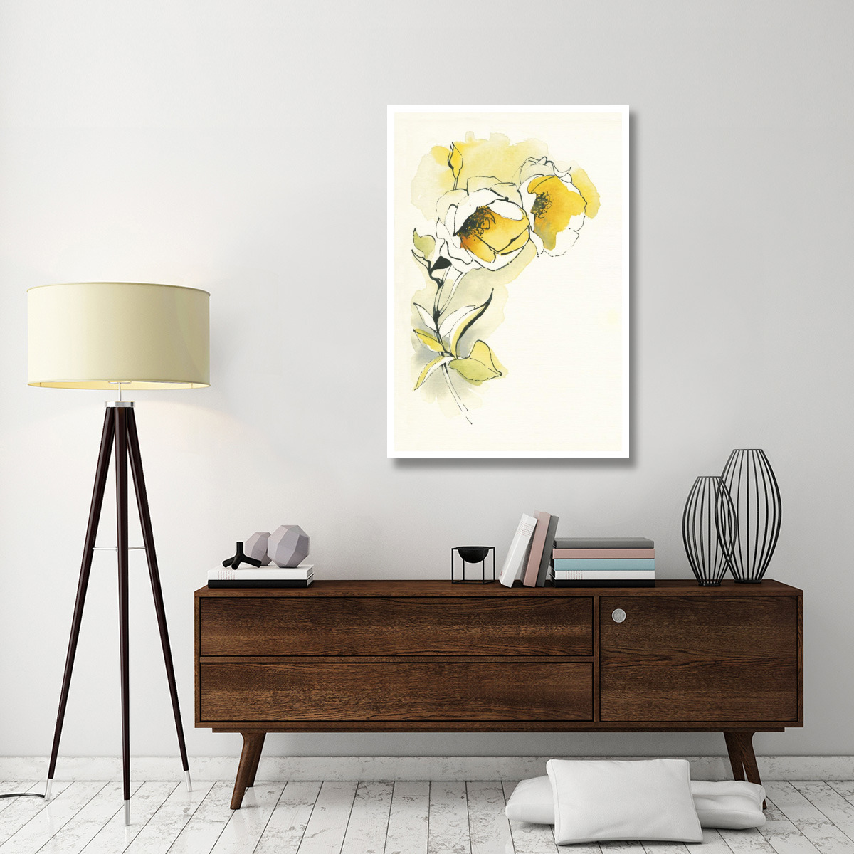 Carols Roses II -Paper Art-34&quotx50"