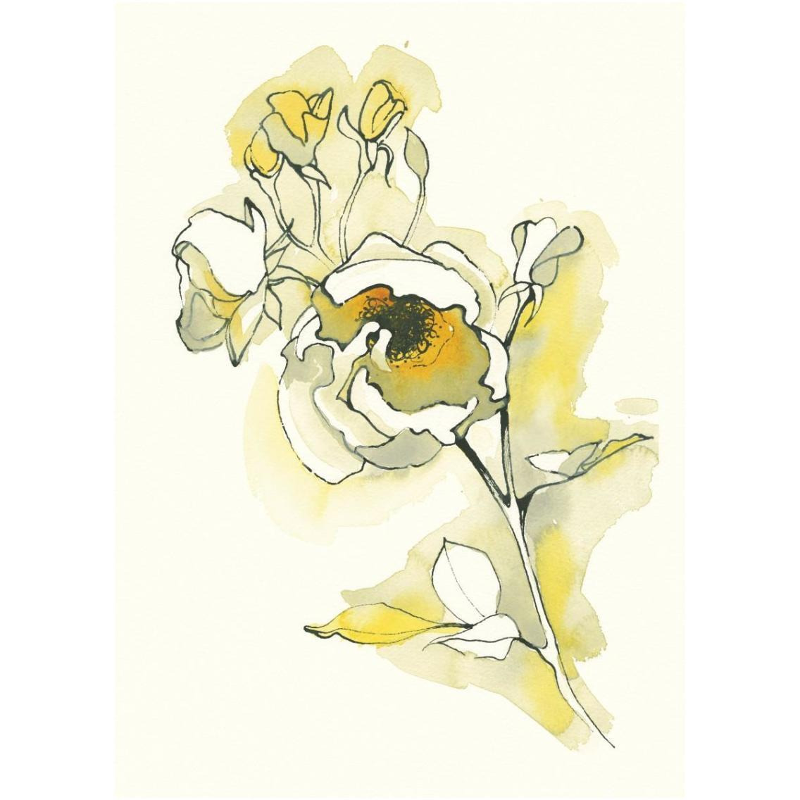 Carols Roses IV -Paper Art-14&quotx18"