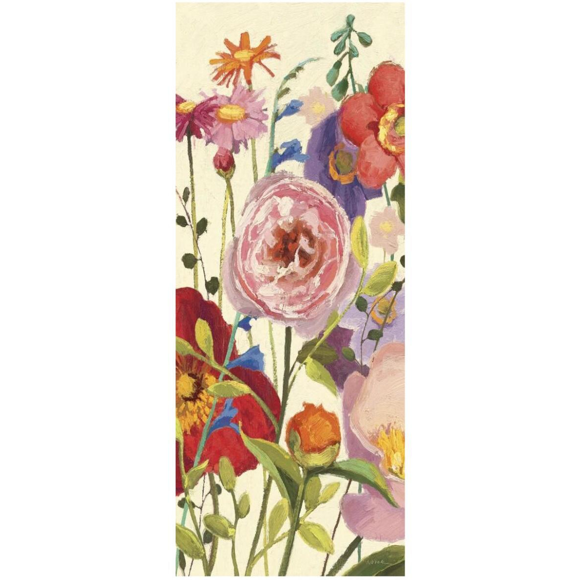 Couleur Printemps II Panel I -Paper Art-32&quotx77"