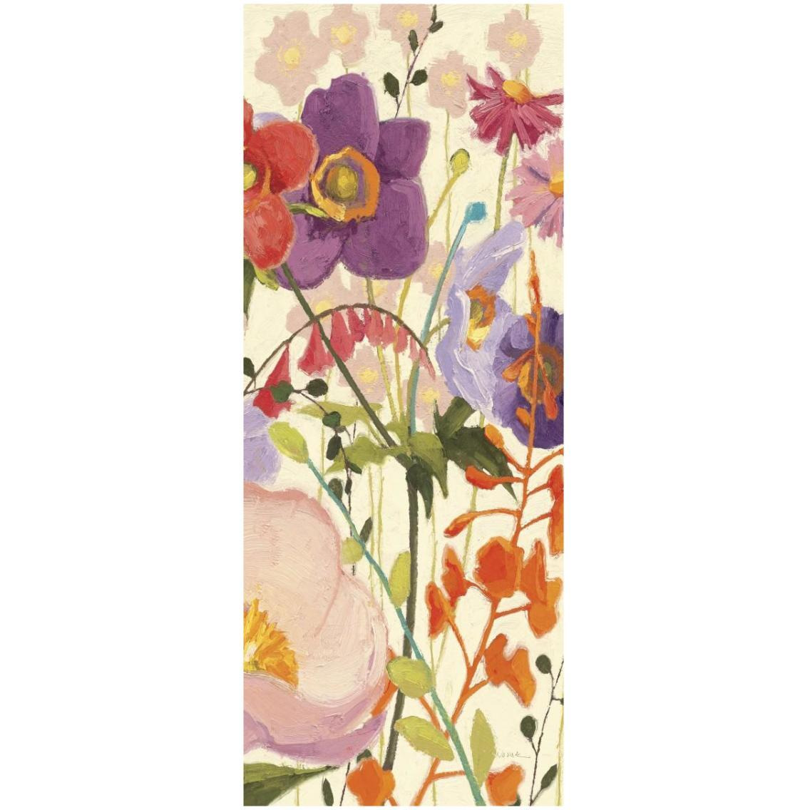 Couleur Printemps II Panel II -Paper Art-14&quotx32"