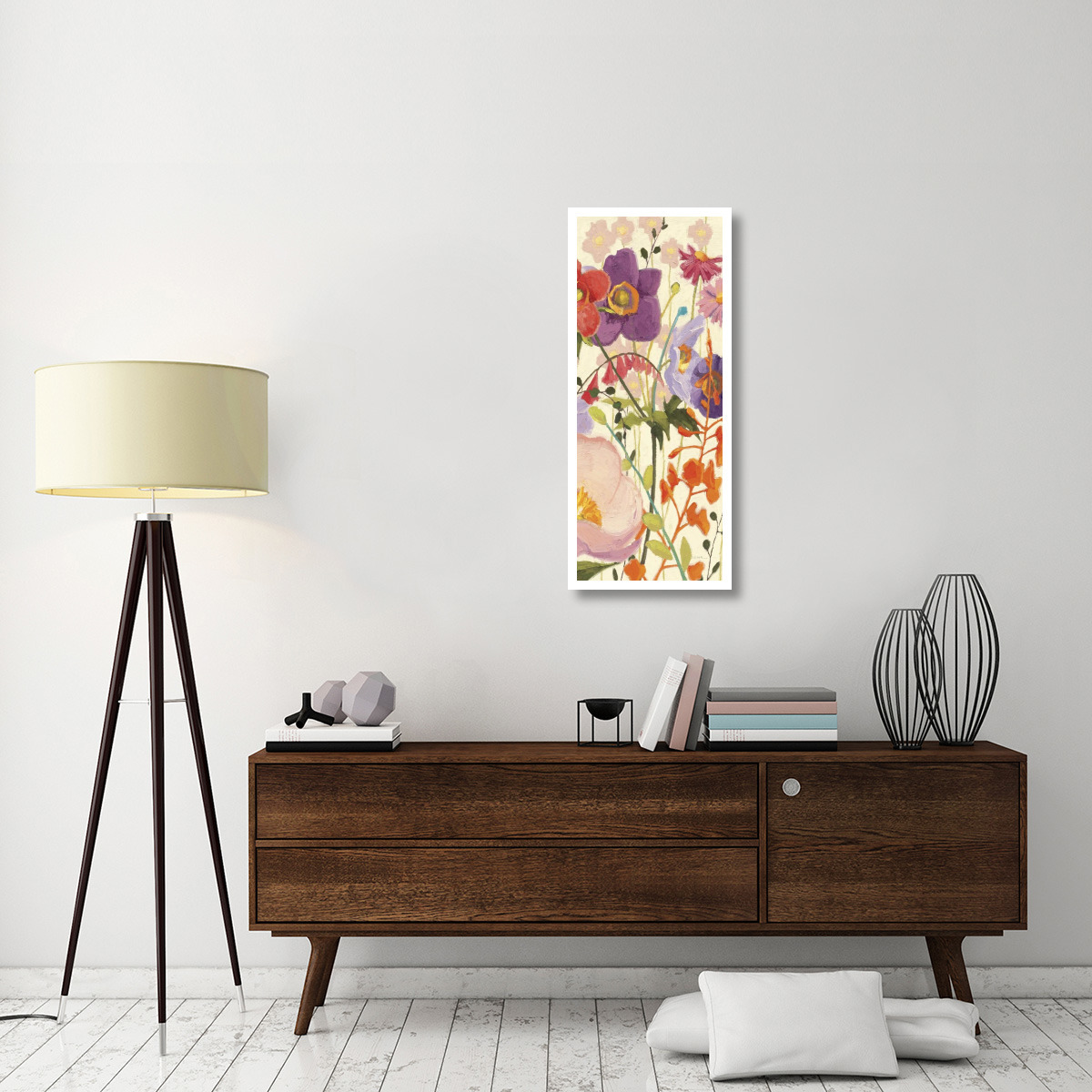 Couleur Printemps II Panel II -Paper Art-18&quotx42"