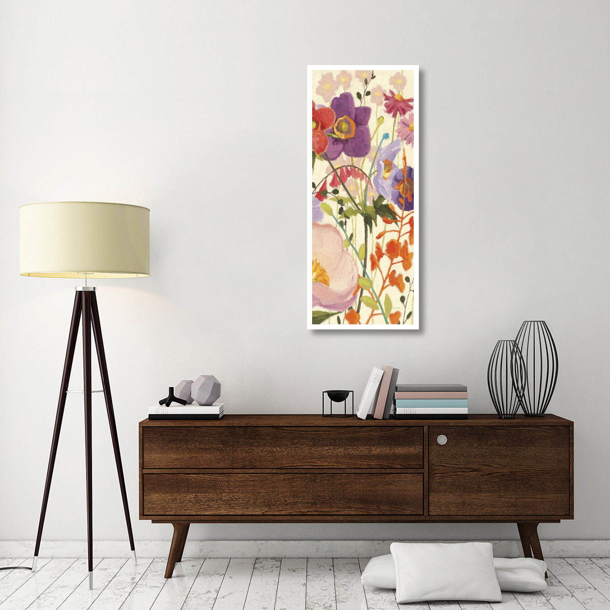 Couleur Printemps II Panel II -Paper Art-22&quotx52"